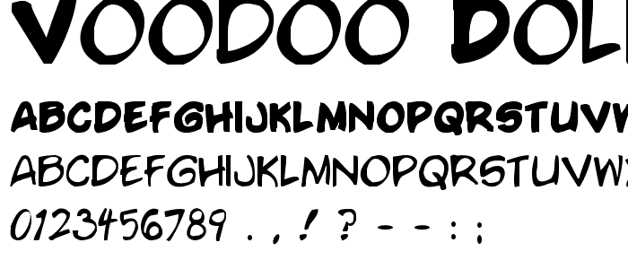 Voodoo Doll font